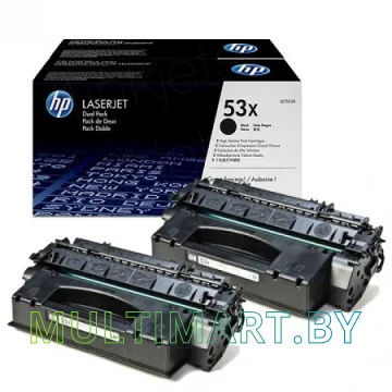 Набор картриджей HP 53x (Q7553XD) картинка 2